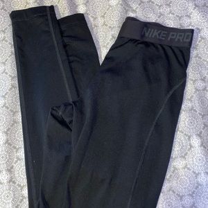 Full length black nike leggings